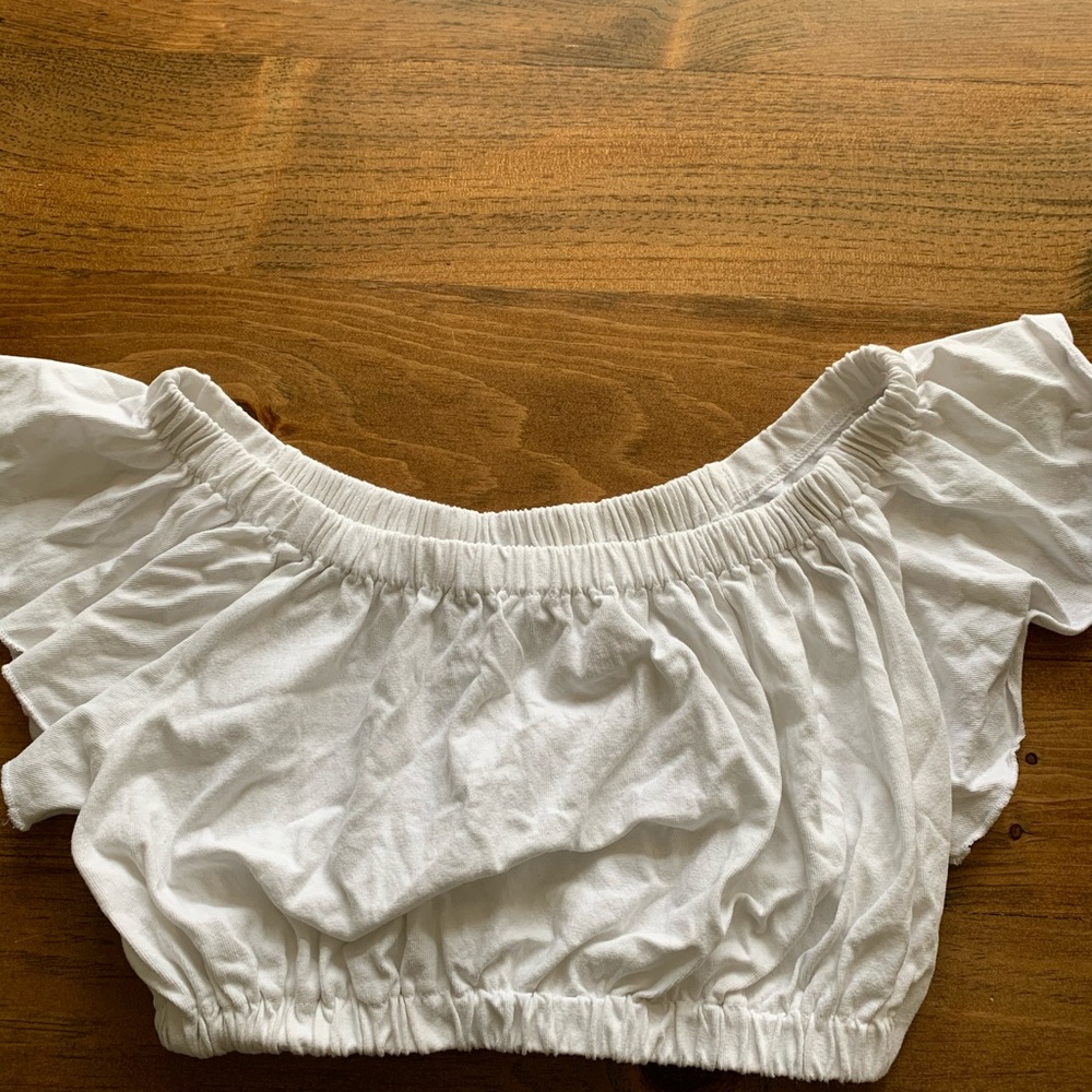 Urban outfitters off the shoulder blouse